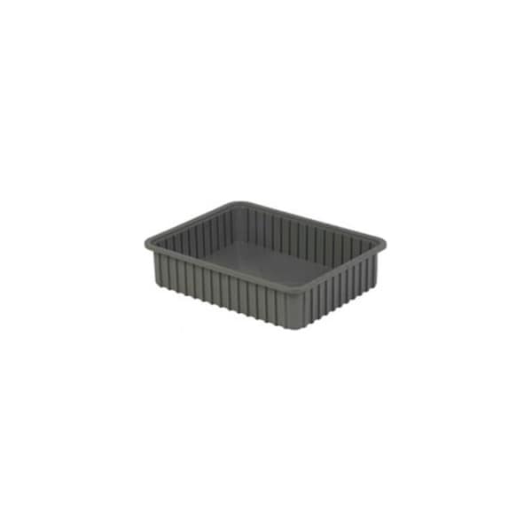LEWISBins Divider Box  DC3050 22-3/8" x 17-3/8" x 5", Gray